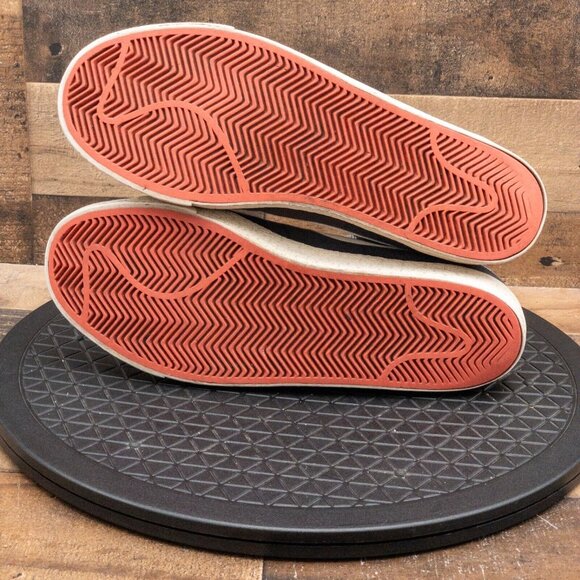 NIKE BLAZER HIGH MENS ATHLETIC SHOES RETRO SNEAKERS BLUE CANVAS SKATE SIZE 11.5 - Picture 4 of 9